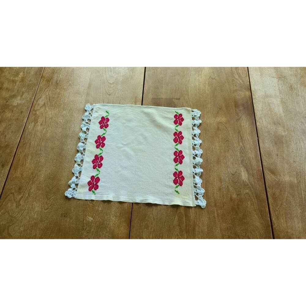 Embroidered Table Topper - Picture 2 of 10